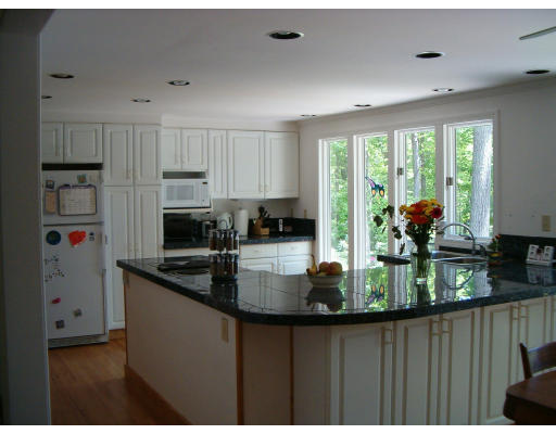 135 Red Gate Lane Amherst, MA 01002 - Photo 8 of 15 a kitchen with stainless steel appliances granite countertop a stove a sink and a refrigerator