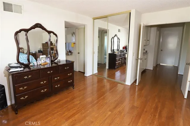 a view of entryway and workspace