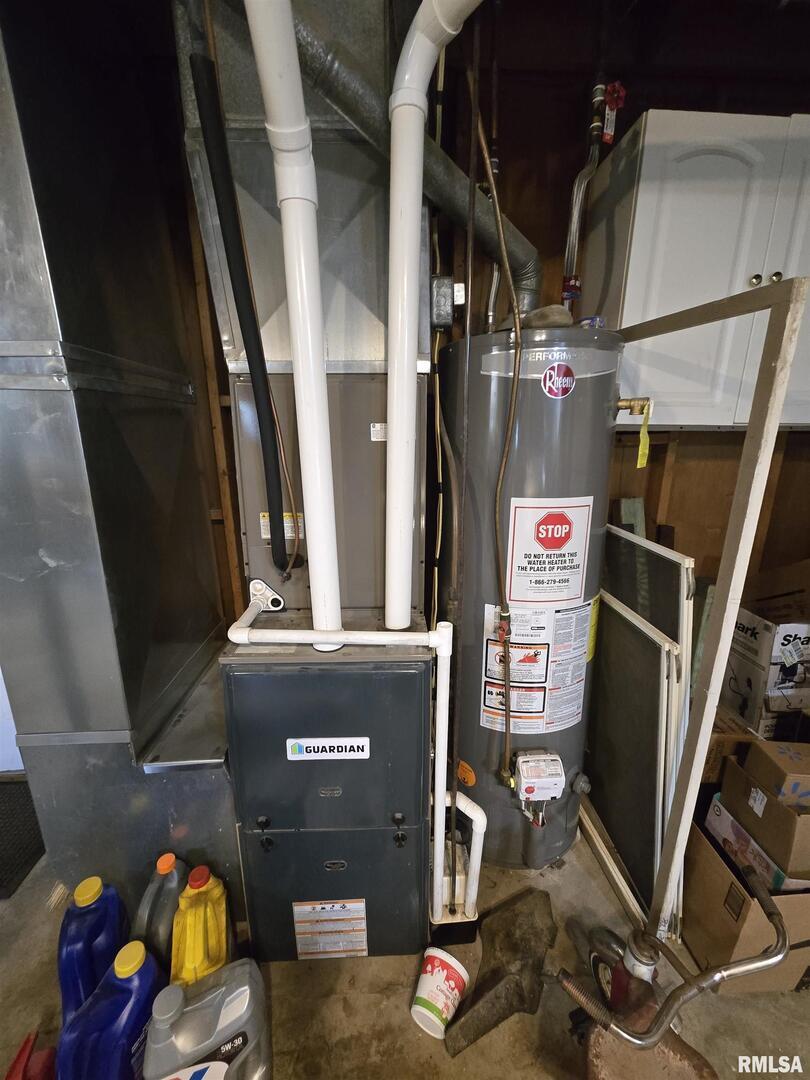 7955 Sugar Grove Road Rushville, IL 62681 - Photo 28 of 28 a view of water heater room