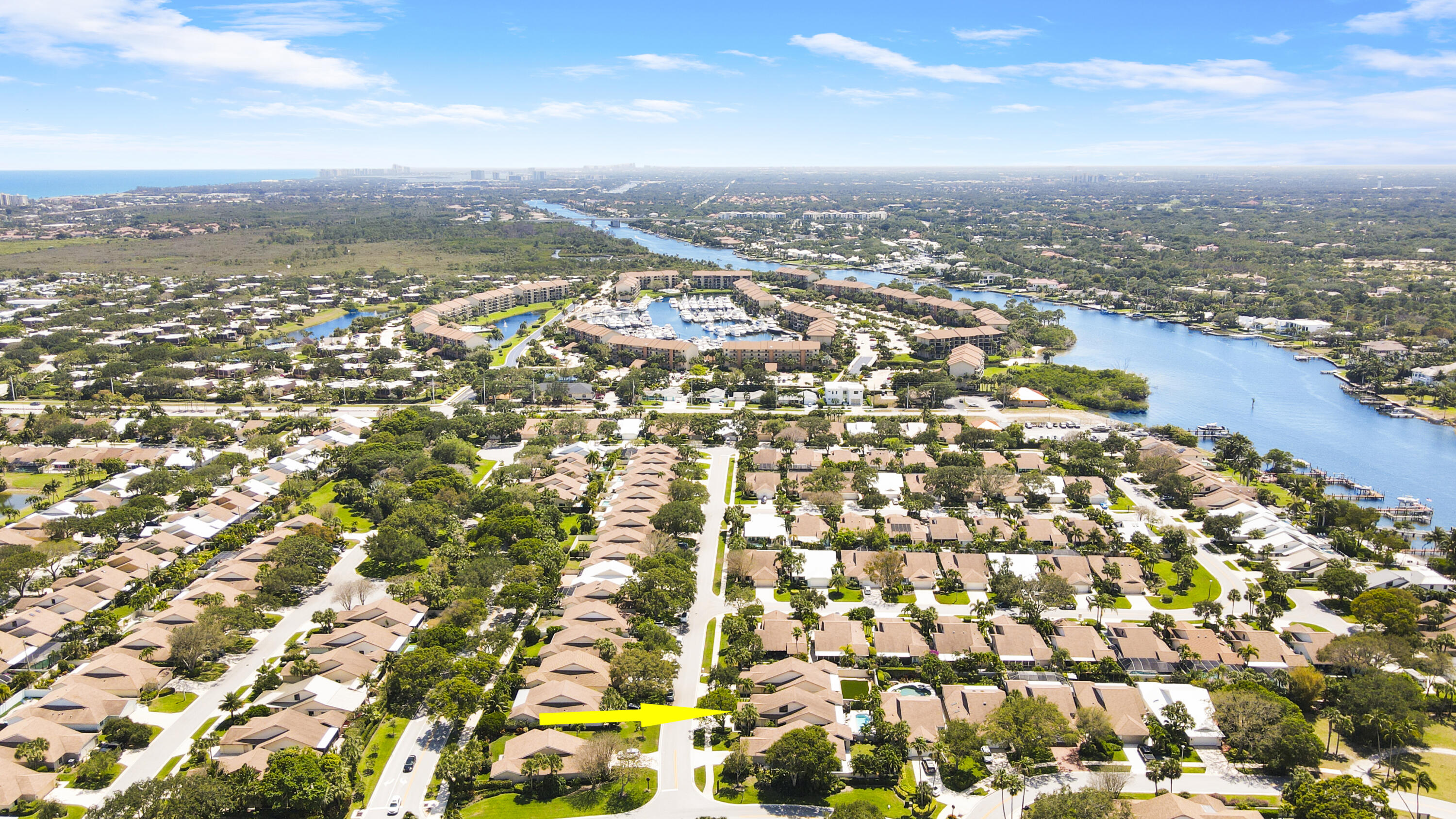 104 Harbourside Circle Jupiter, FL 33477 - Photo 41 of 41 Aerial, South view