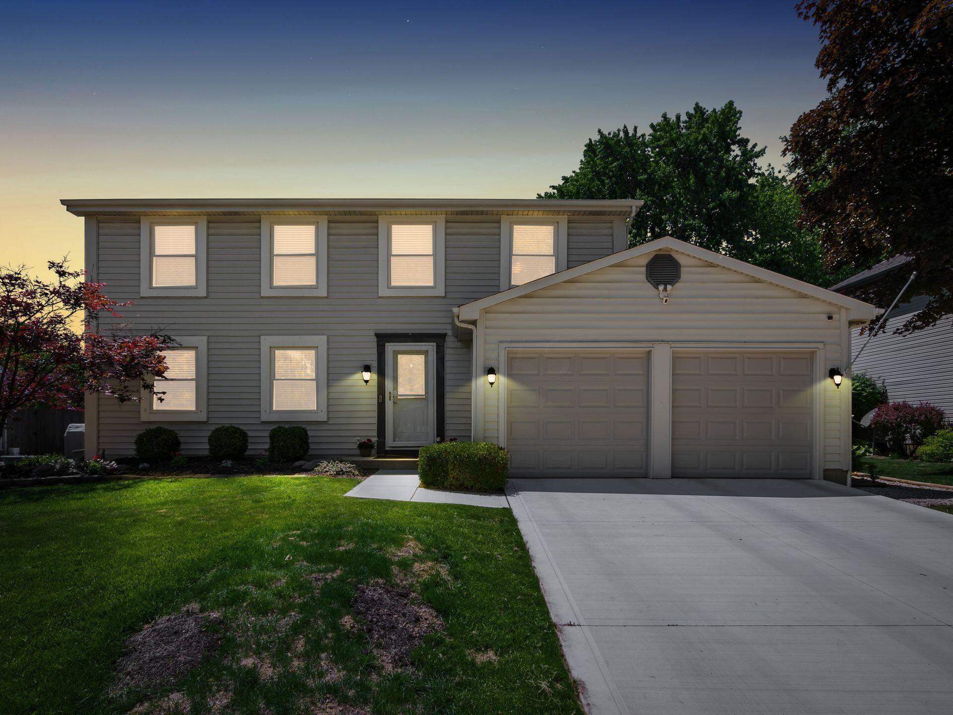 8087 Simfield Road Dublin, OH 43016 - Photo 4 of 39 Front Exterior Twilight