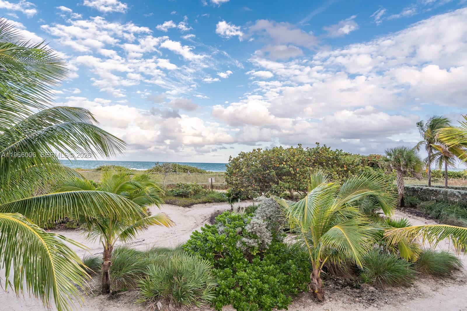 9225 Collins Avenue, Unit 609 Surfside, FL 33154 - Photo 20 of 27 a view of a garden