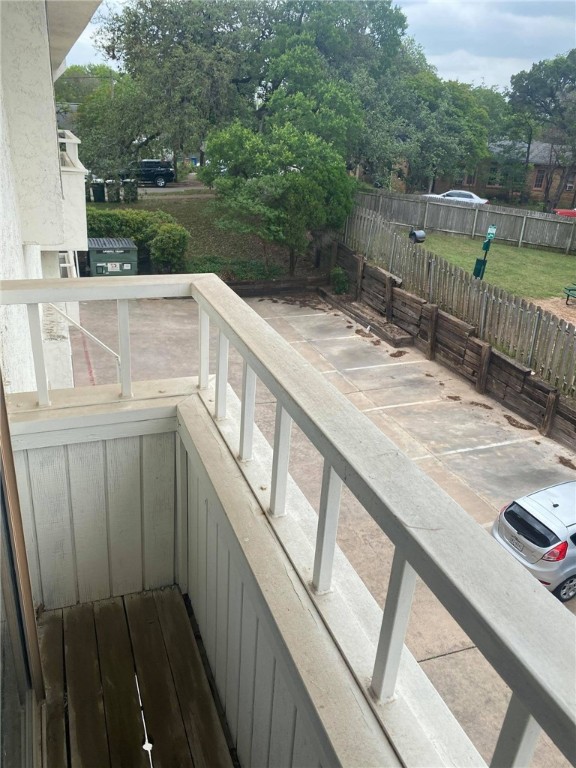 3115 Helms Street, Unit 209 Austin, TX 78705 - Photo 24 of 33 a view of balcony with yard