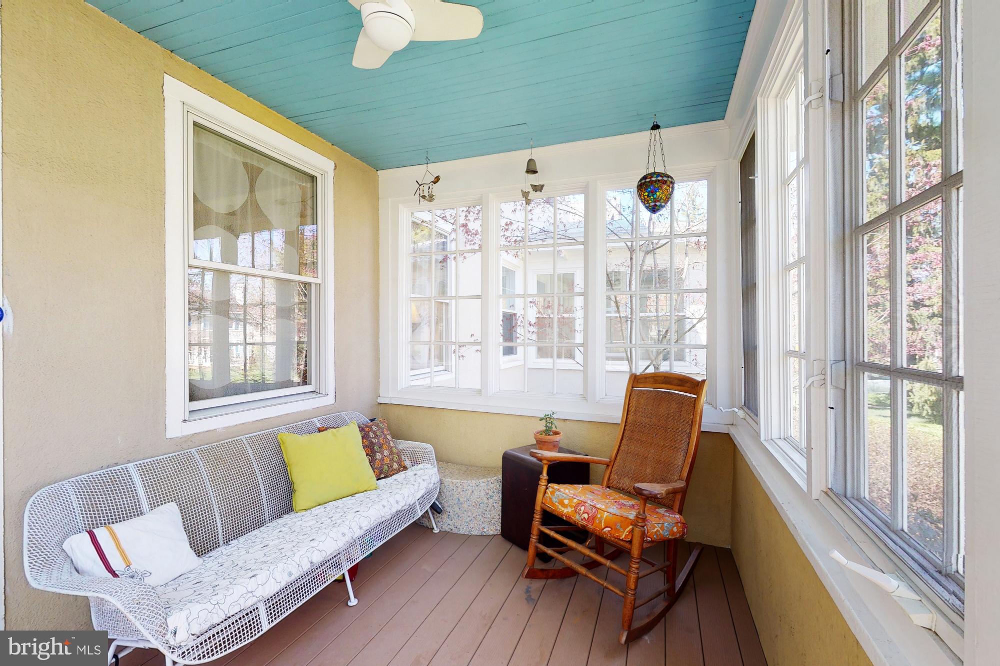 90 Jefferson Road Princeton, NJ 08540 - Photo 16 of 56 Enclosed front porch/ ceiling fan