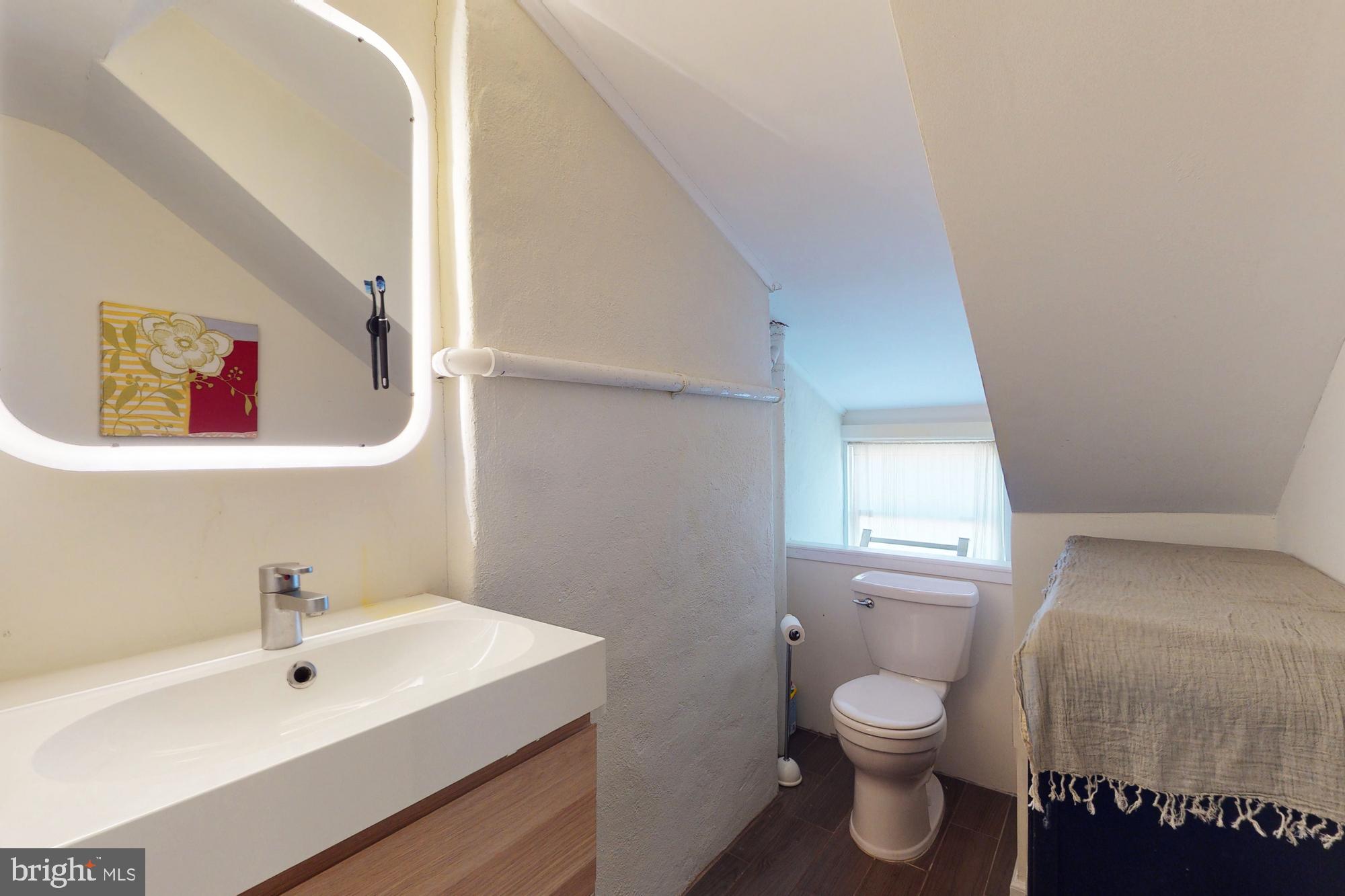 90 Jefferson Road Princeton, NJ 08540 - Photo 26 of 56 BATH #3: 3rd floor pitched ceilings