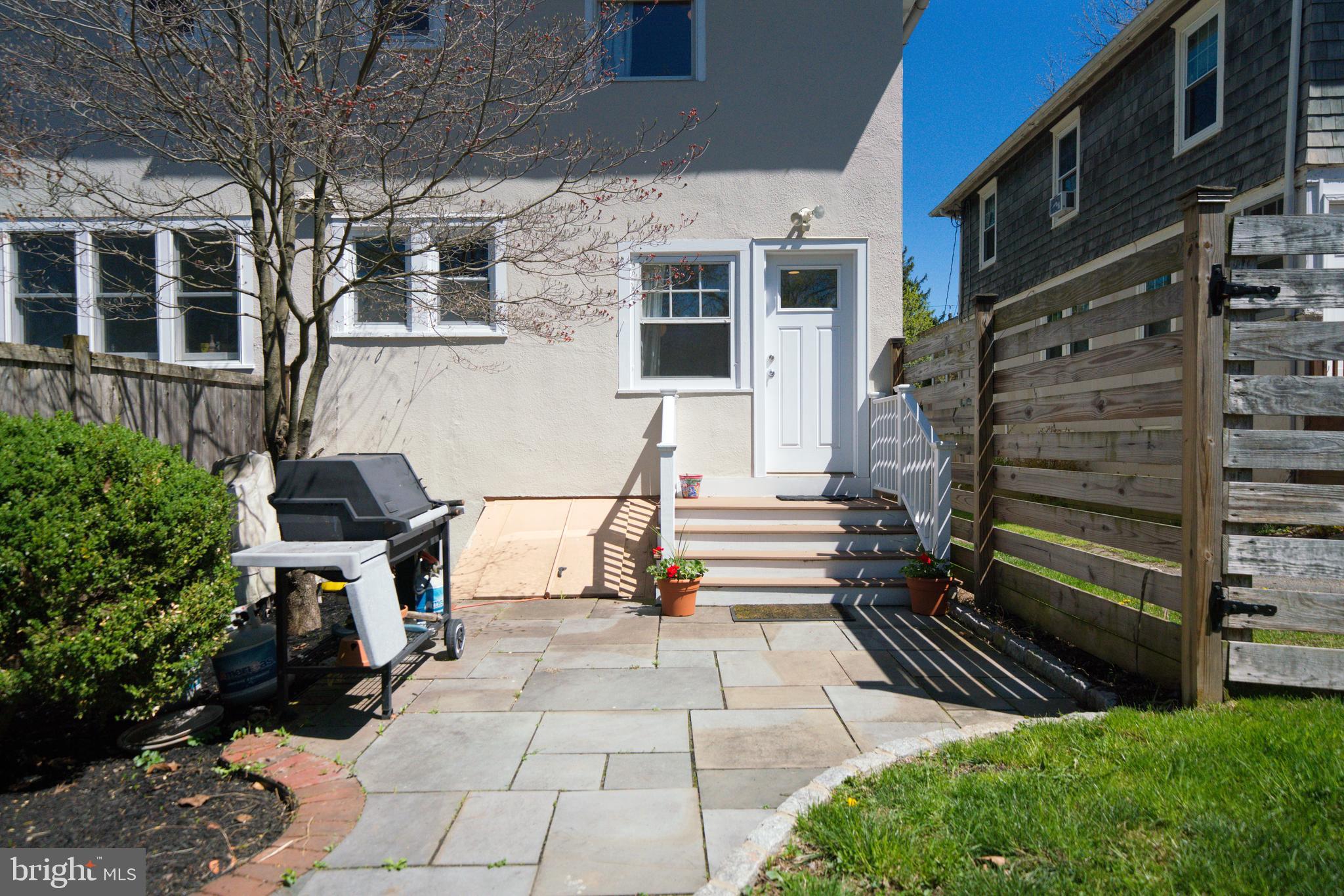 90 Jefferson Road Princeton, NJ 08540 - Photo 45 of 56 Rear bluestone patio/ red brick trim