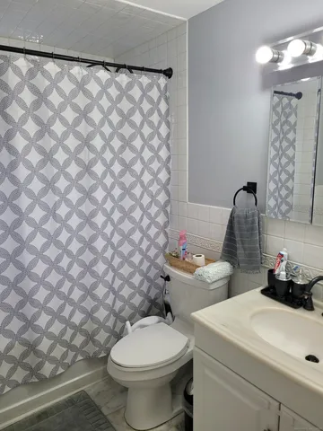 a bathroom with a toilet and a sink