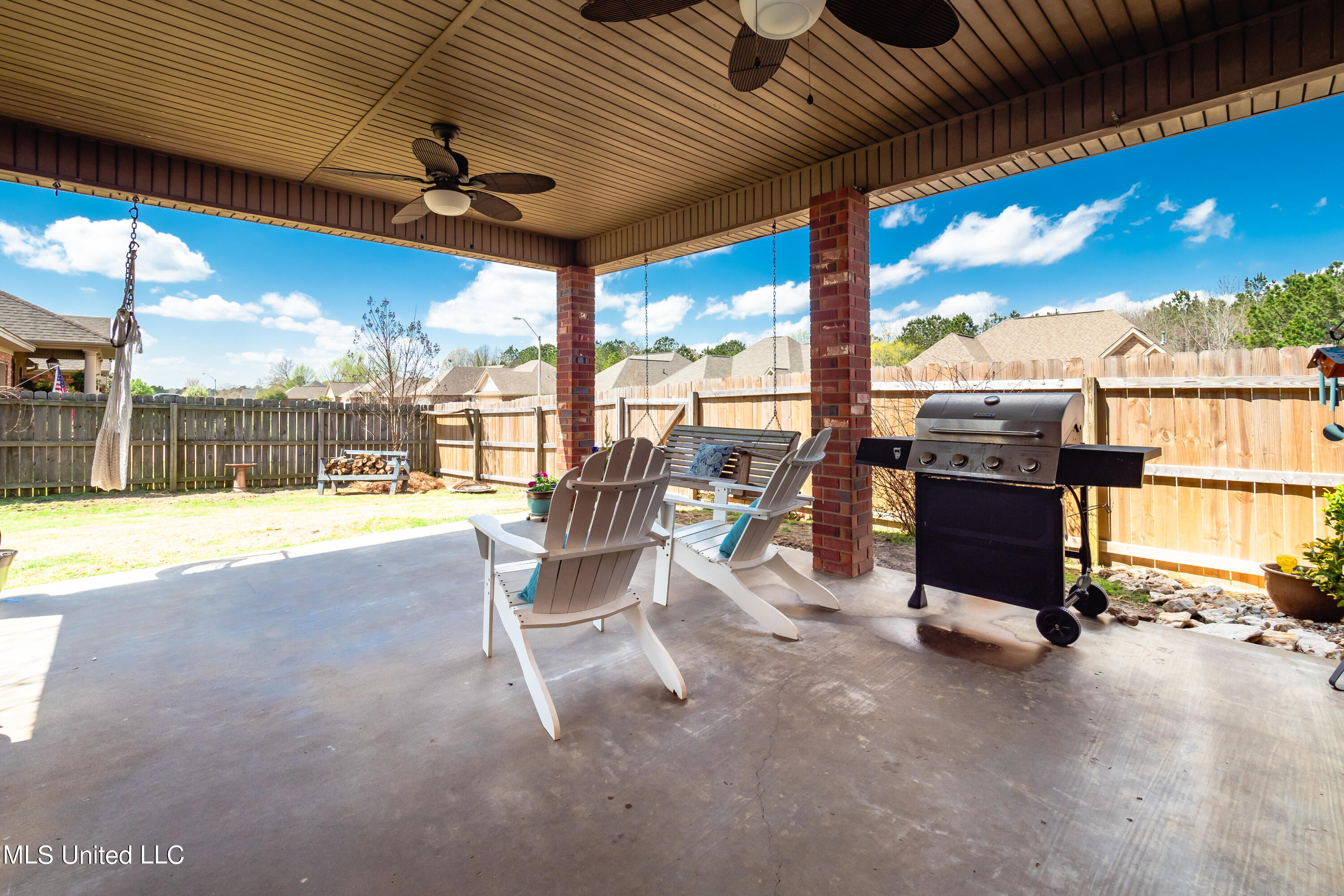 146 Copper Ridge Lane Florence, MS 39073 - Photo 23 of 26 Spacious Outdoor Living Area