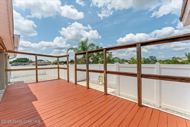 a view of a porch with furniture