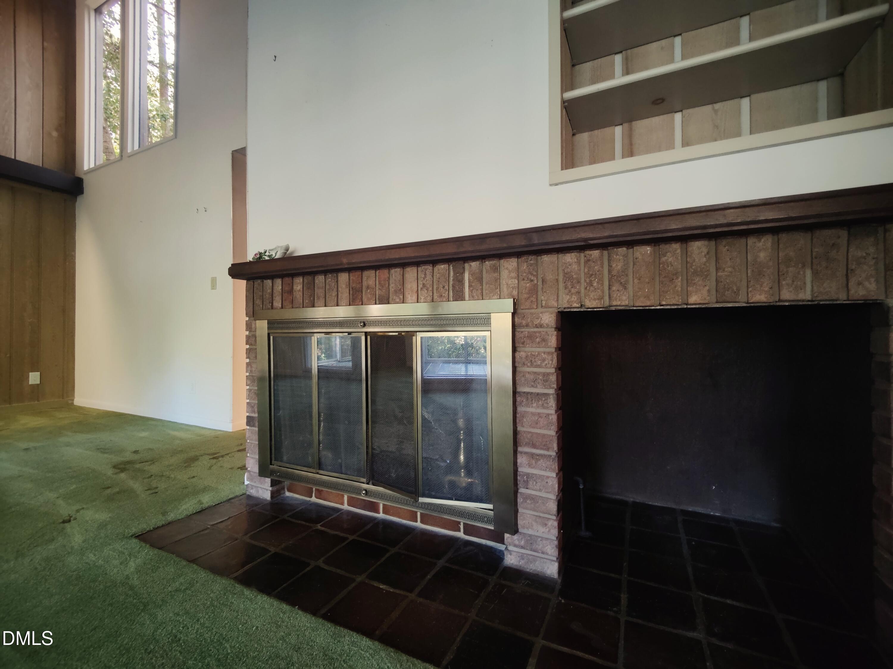 5008 Butternut Road Durham, NC 27707 - Photo 17 of 70 Family Room Fireplace