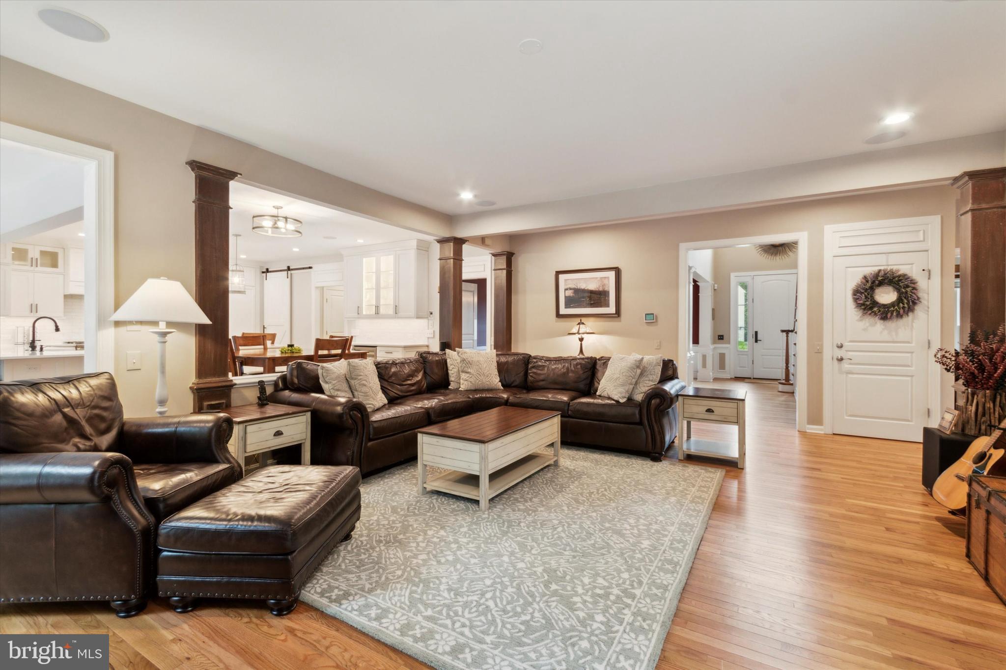 1007 Ridgehaven Road West Chester, PA 19382 - Photo 14 of 36 a living room with furniture and wooden floor