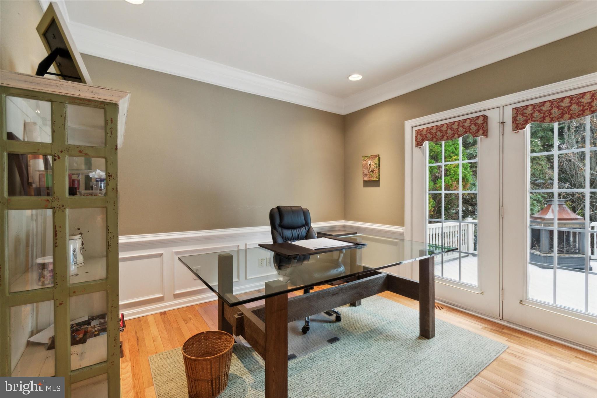 1007 Ridgehaven Road West Chester, PA 19382 - Photo 15 of 36 a view of a workspace with furniture and a window