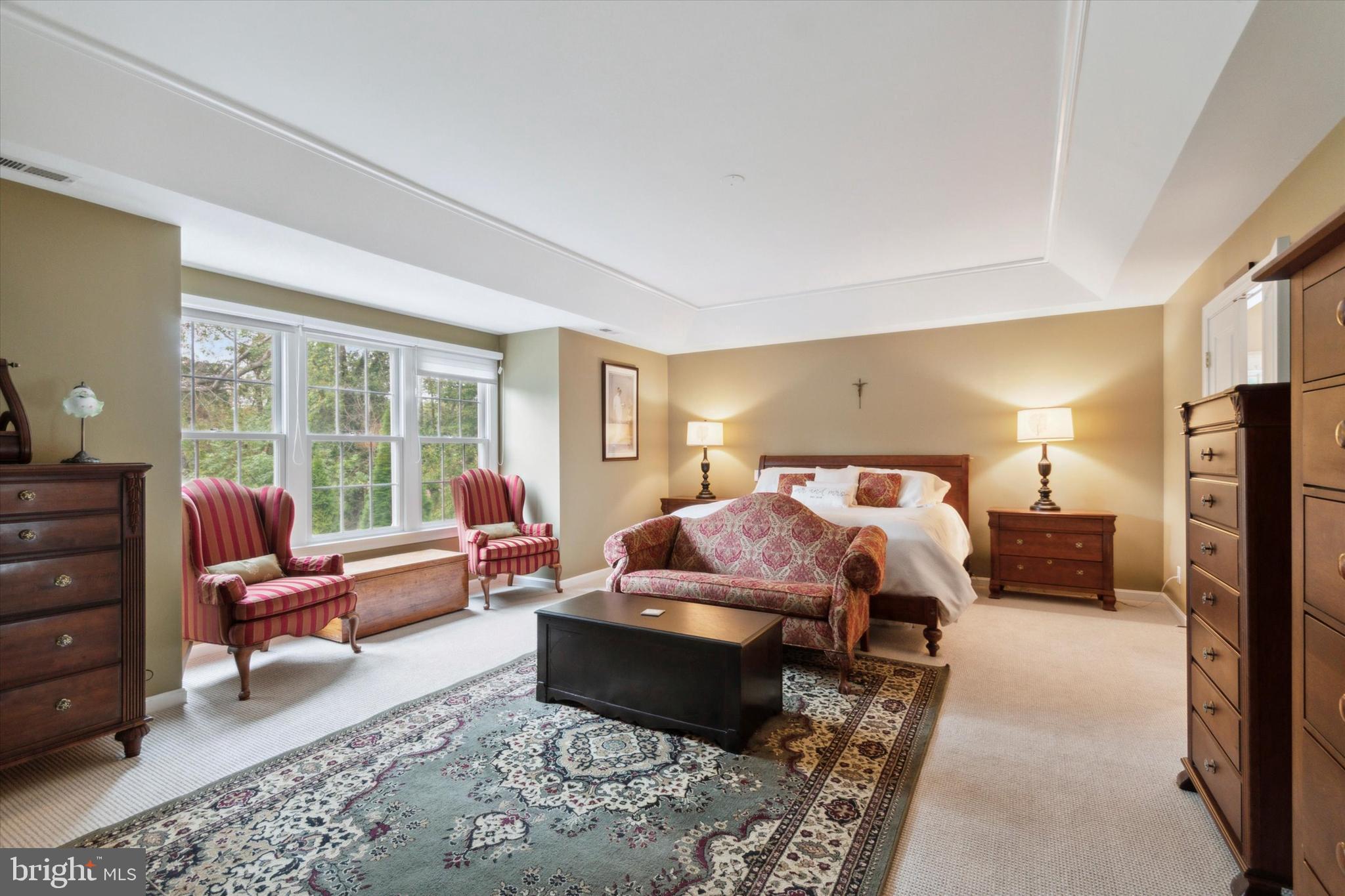 1007 Ridgehaven Road West Chester, PA 19382 - Photo 18 of 36 a bed room with a bed and a couch