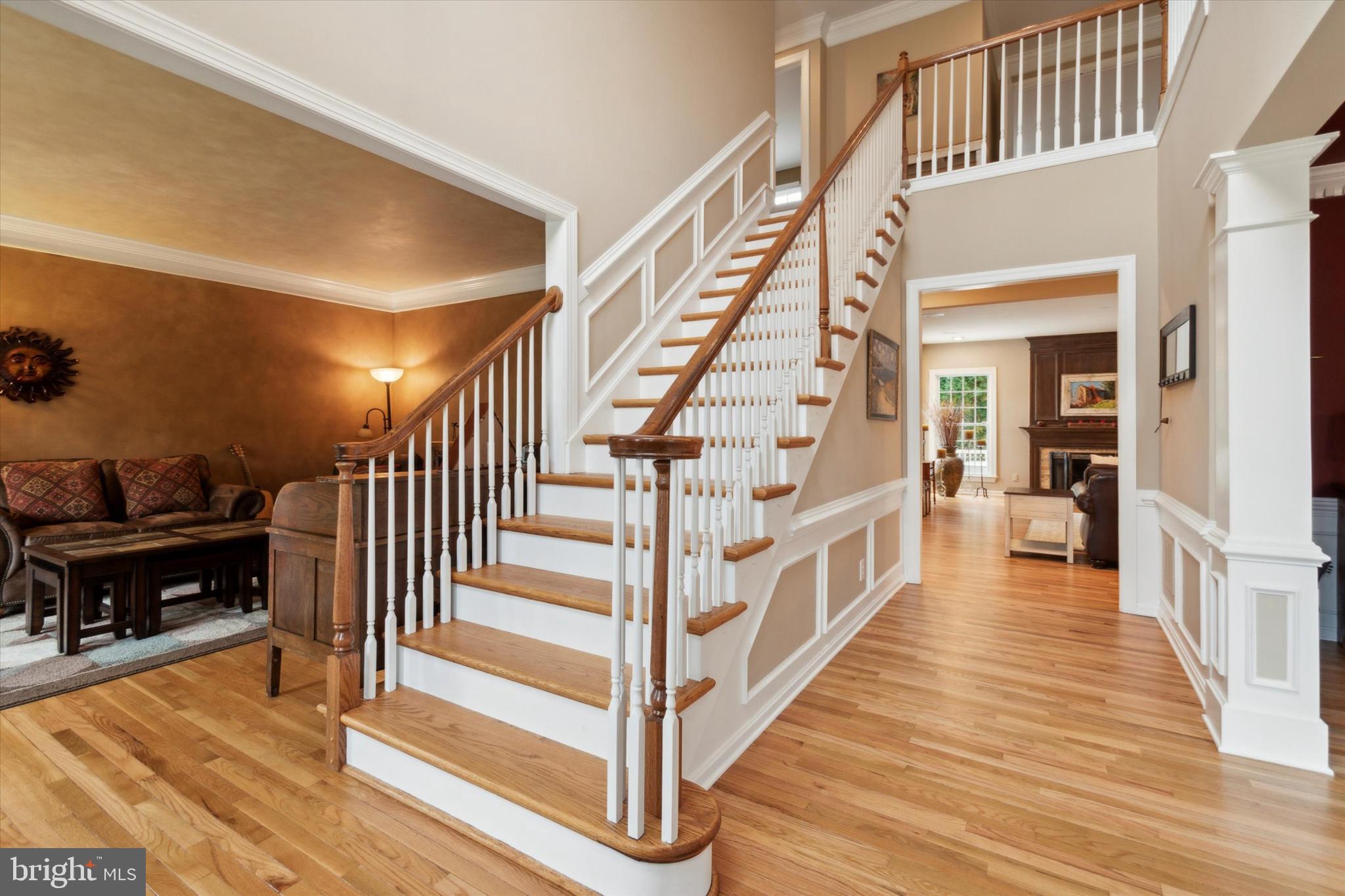 1007 Ridgehaven Road West Chester, PA 19382 - Photo 3 of 36 a view of entryway and hall with wooden floor