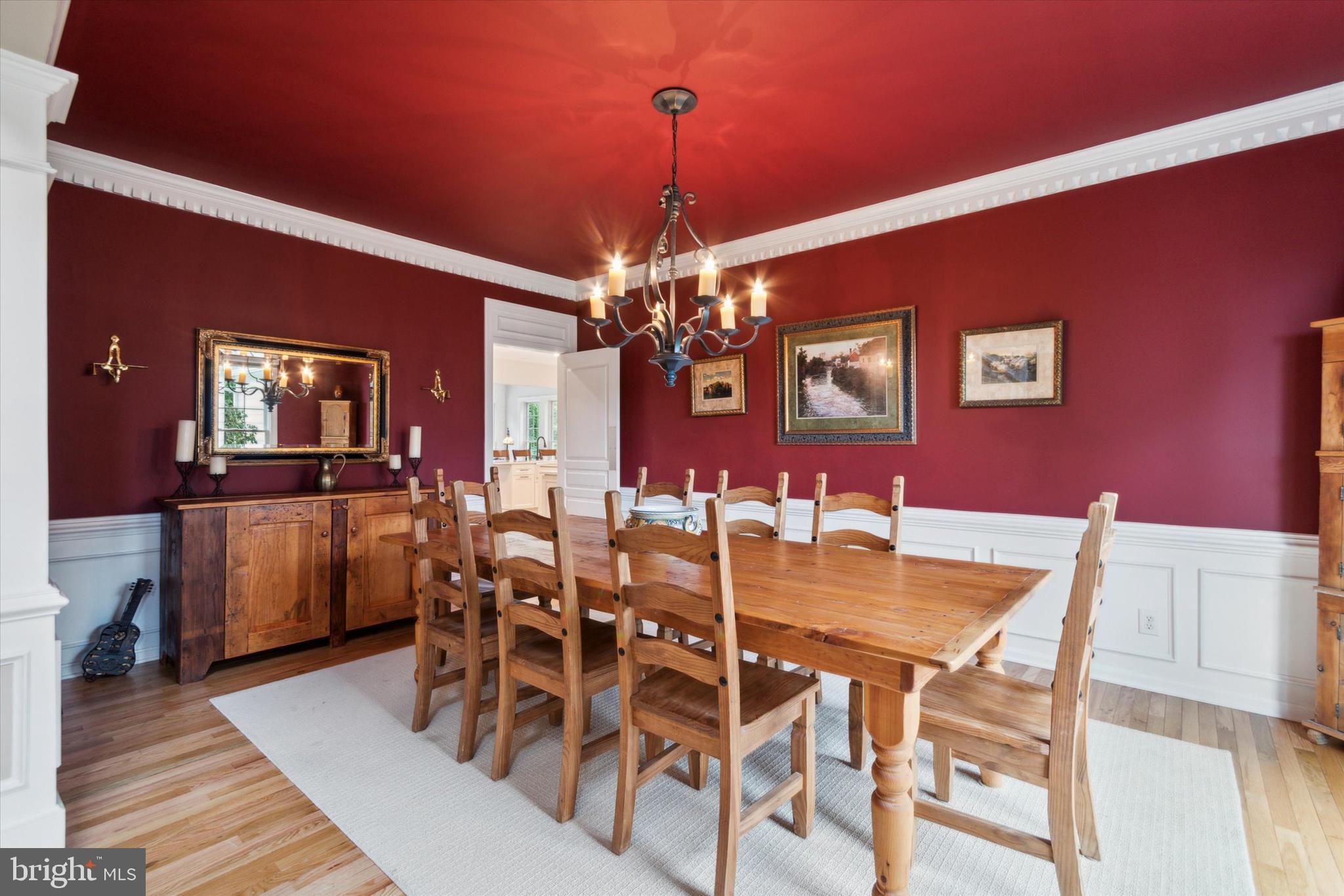 1007 Ridgehaven Road West Chester, PA 19382 - Photo 5 of 36 a view of a dining room with furniture and chandelier
