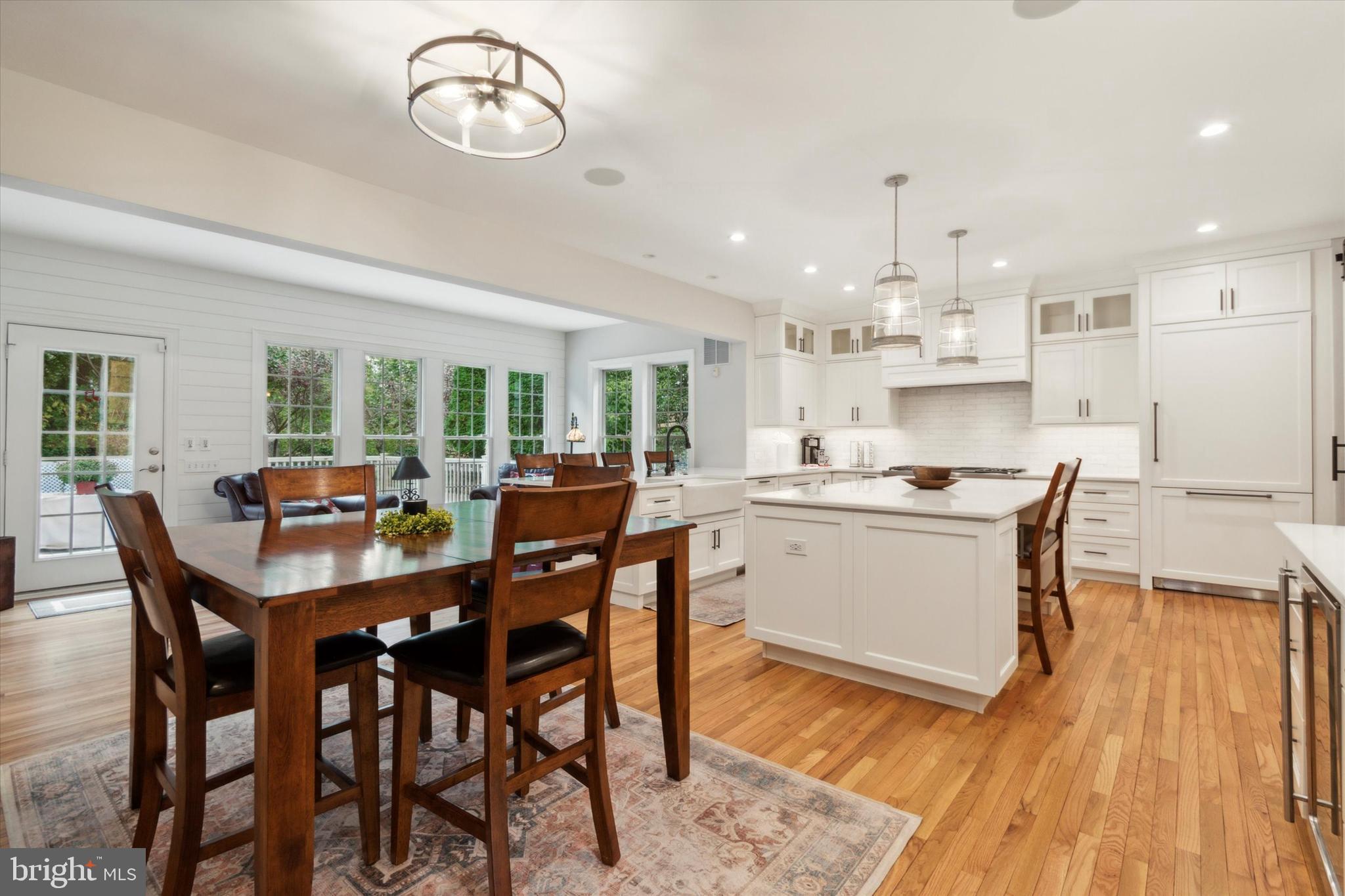1007 Ridgehaven Road West Chester, PA 19382 - Photo 10 of 36 a large kitchen with a table and chairs