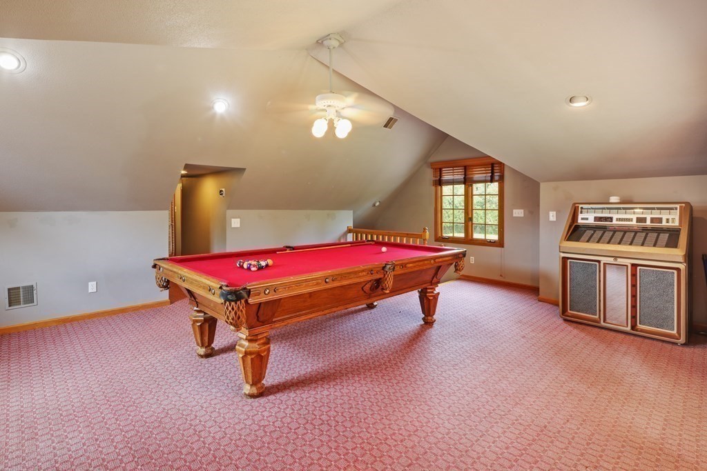 17 Bittersweet Lane Wilbraham, MA 01095 - Photo 38 of 40 a room with pool table and windows