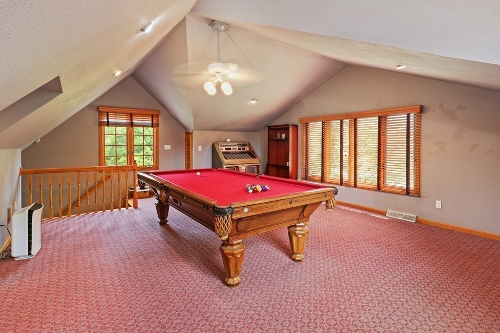 17 Bittersweet Lane Wilbraham, MA 01095 - Photo 39 of 40 a room with pool table flat screen tv and windows