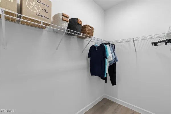 a view of walk in closet