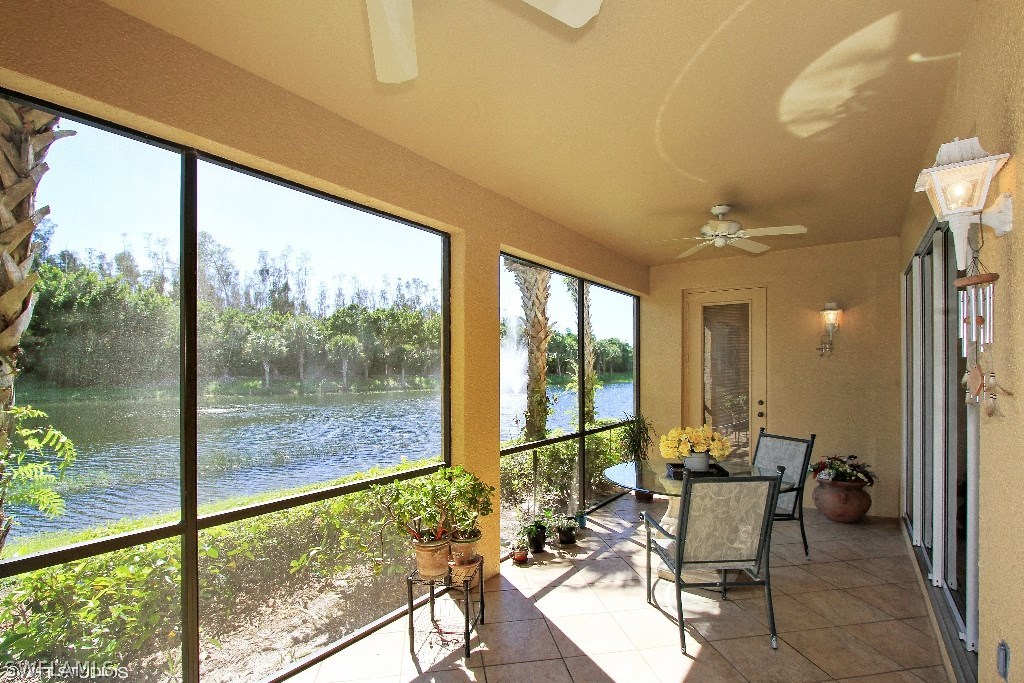 10110 Valiant Court, Unit 101 Fort Myers, FL 33913 - Photo 1 of 25 a view of a dining room with furniture window and outside view