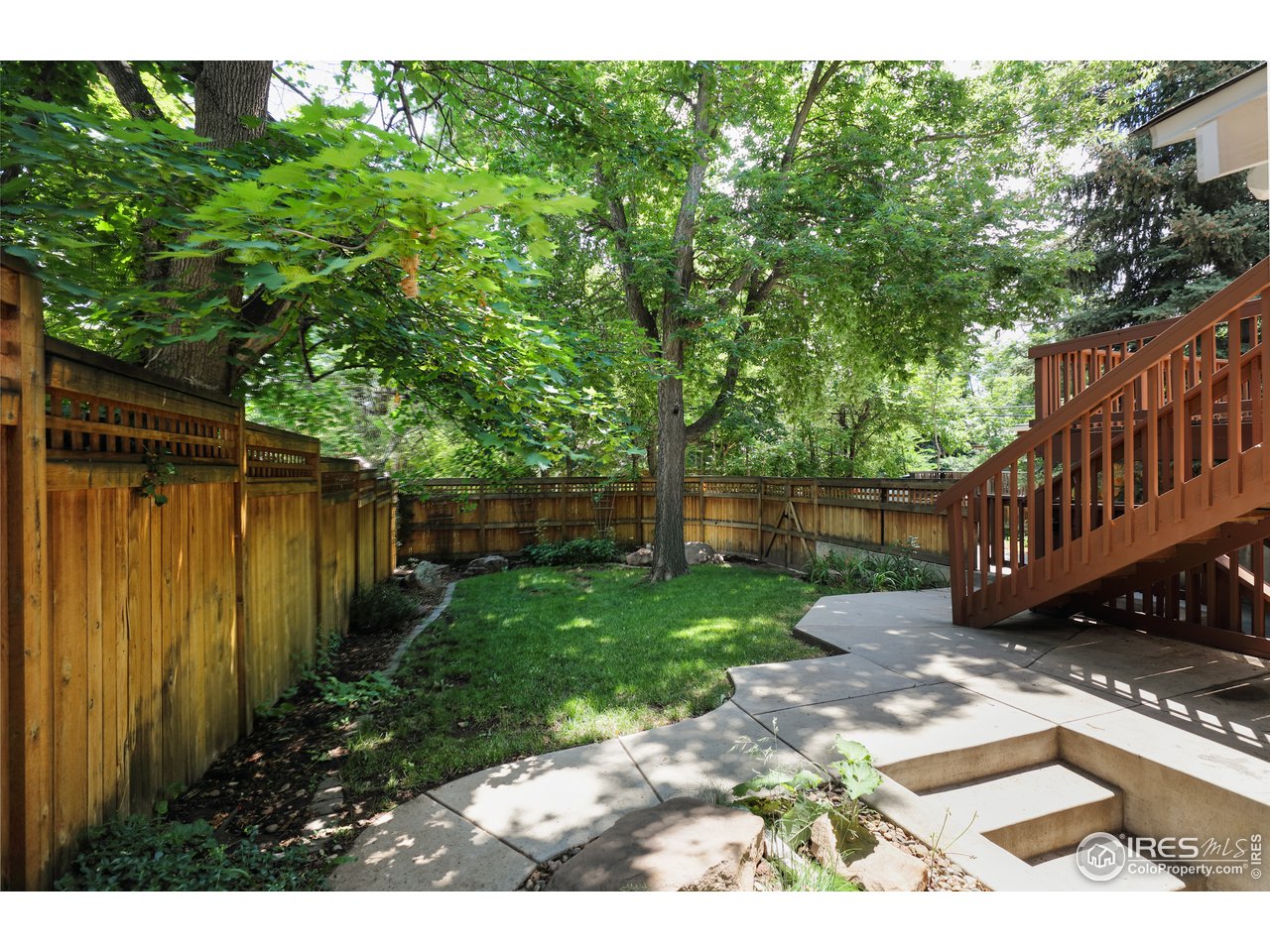870 15th Street Boulder, CO 80302 - Photo 30 of 40 Gorgeous landscaped, fully fenced yard