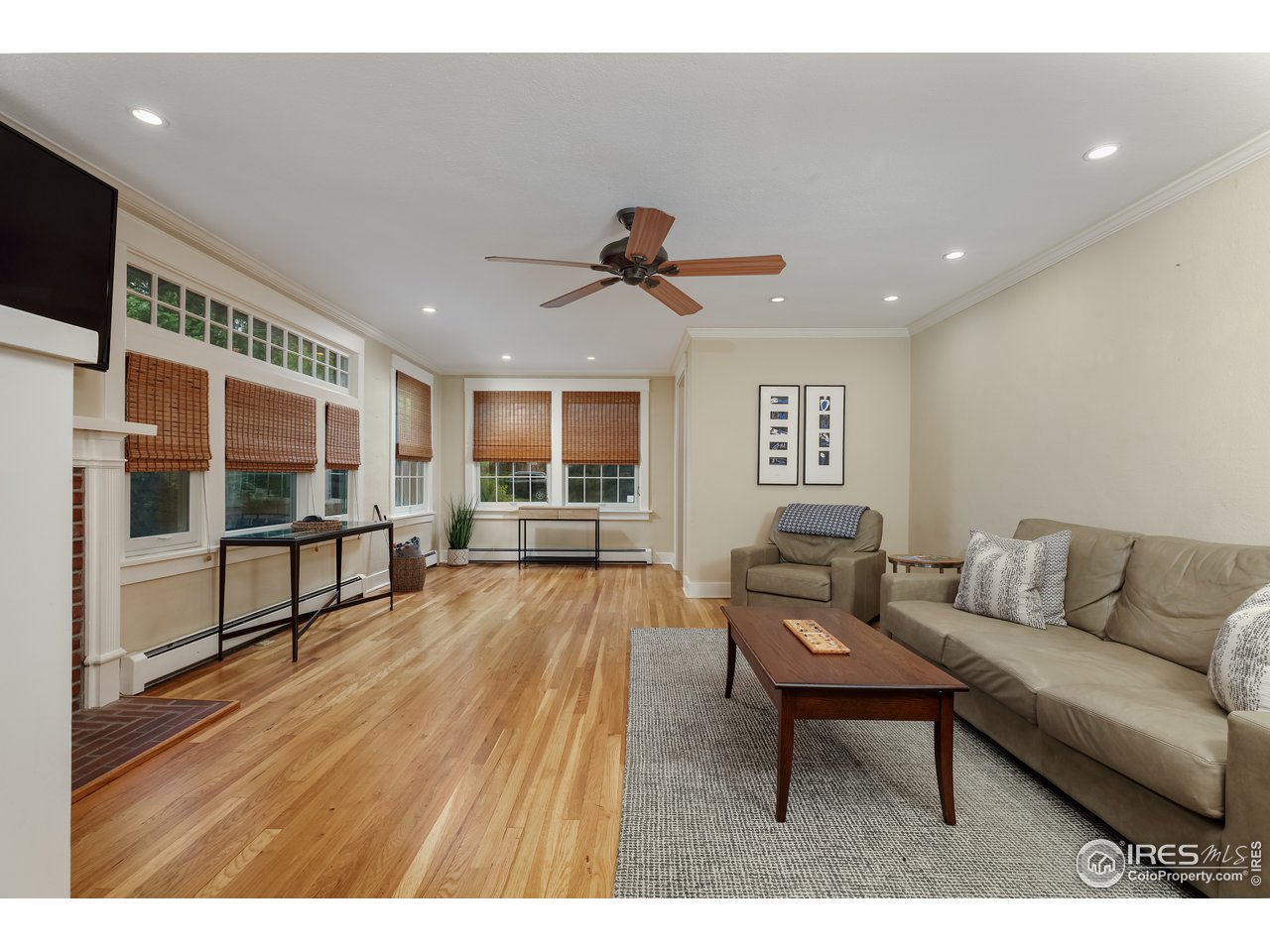 870 15th Street Boulder, CO 80302 - Photo 4 of 40 Gorgeous living room looking towards entry