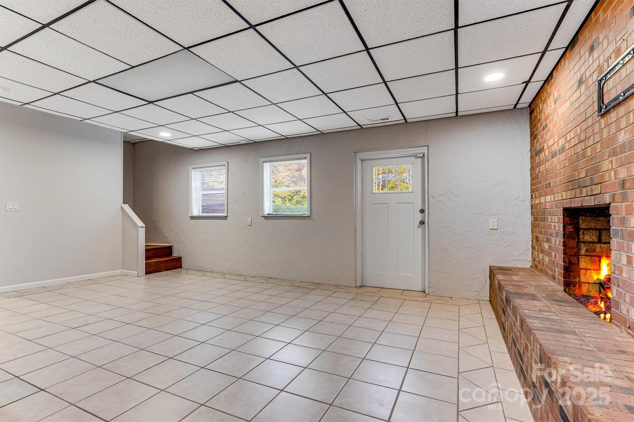 4015 Highway 18 Vale, NC 28168 - Photo 37 of 45 a view of an empty room with a fireplace