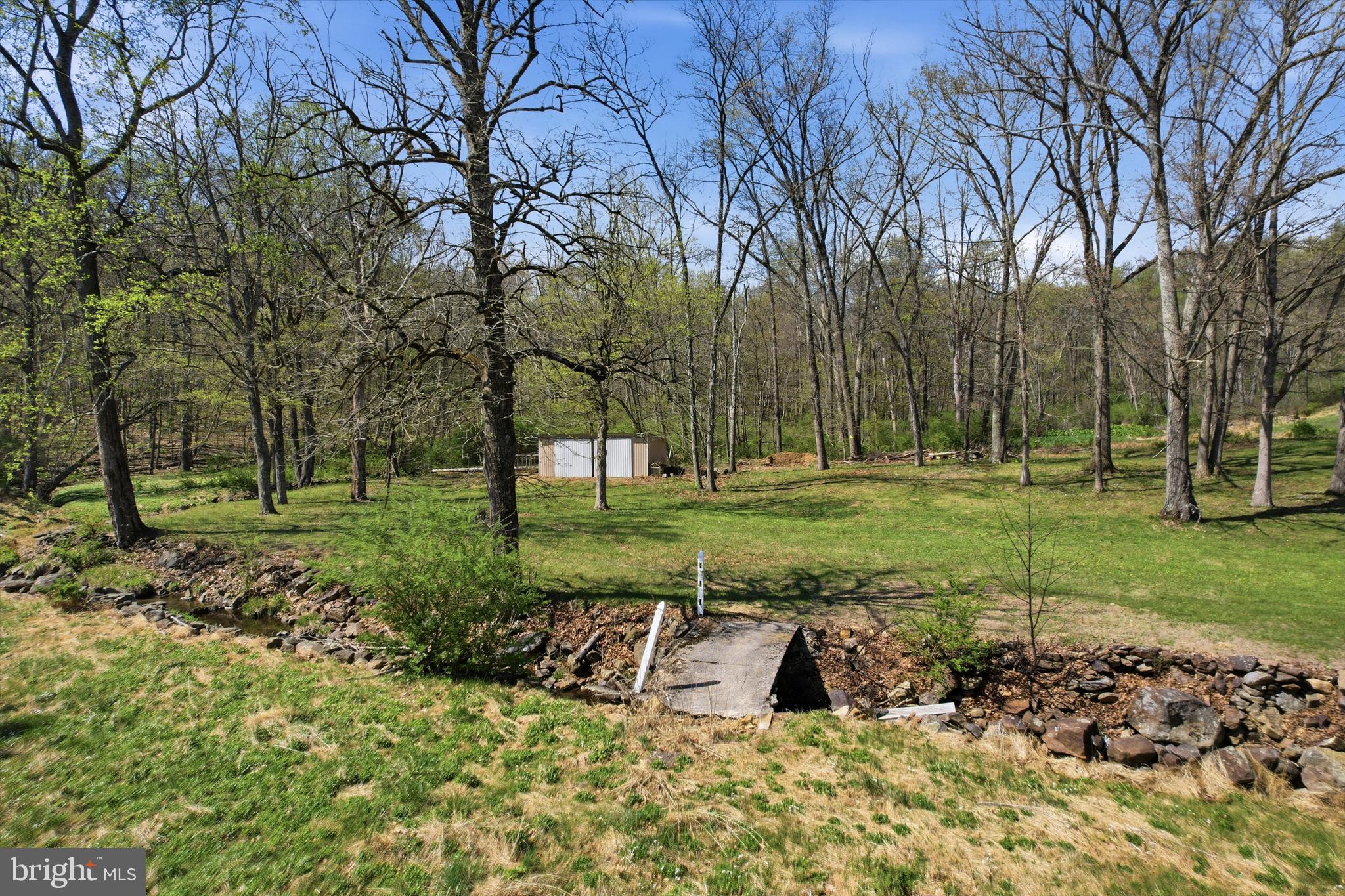 238 Kemp Road Barto, PA 19504 - Photo 42 of 68 Ever flowing stream rear yard with native trout