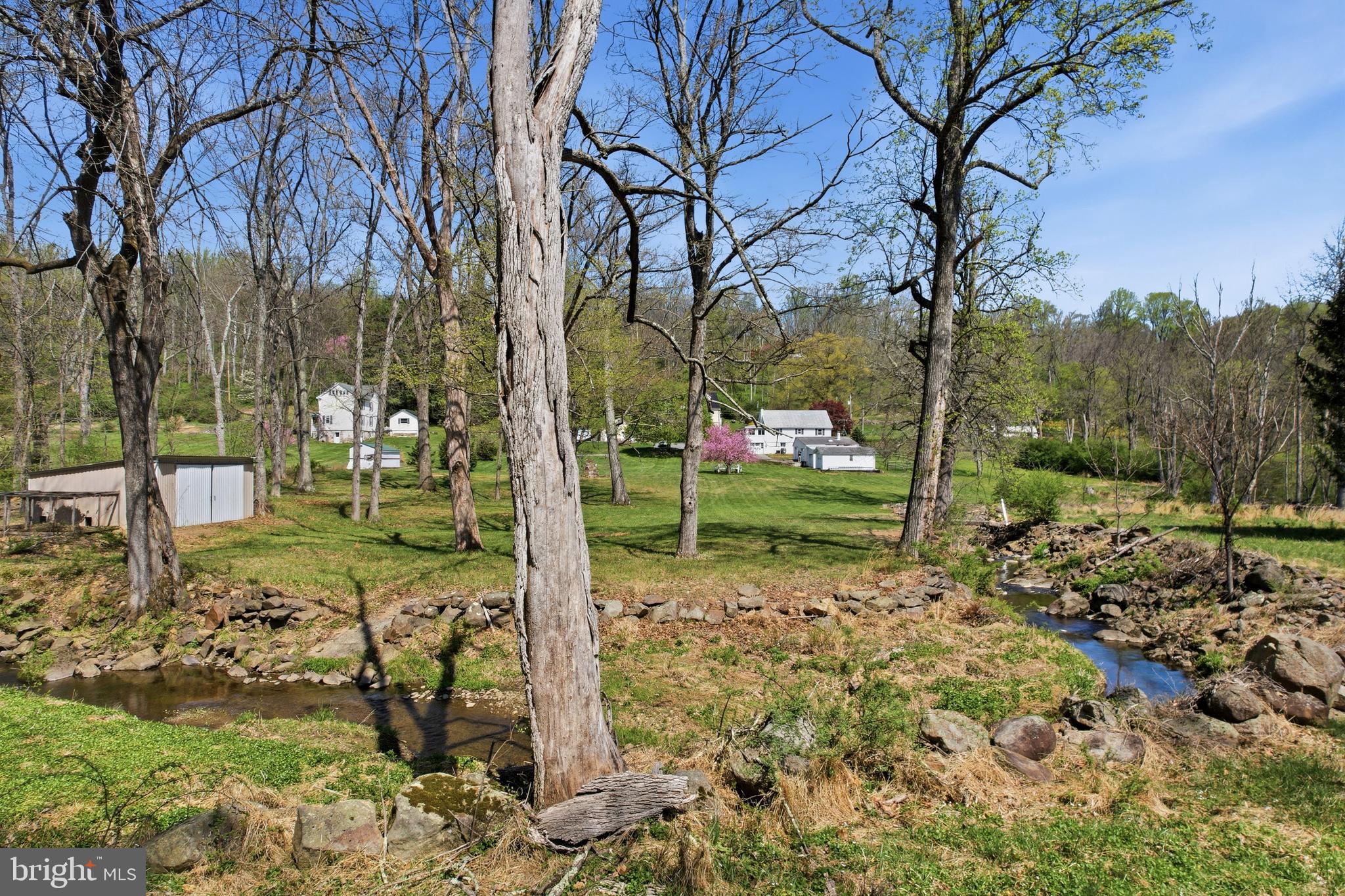 238 Kemp Road Barto, PA 19504 - Photo 45 of 68 Ever flowing stream rear yard with native trout