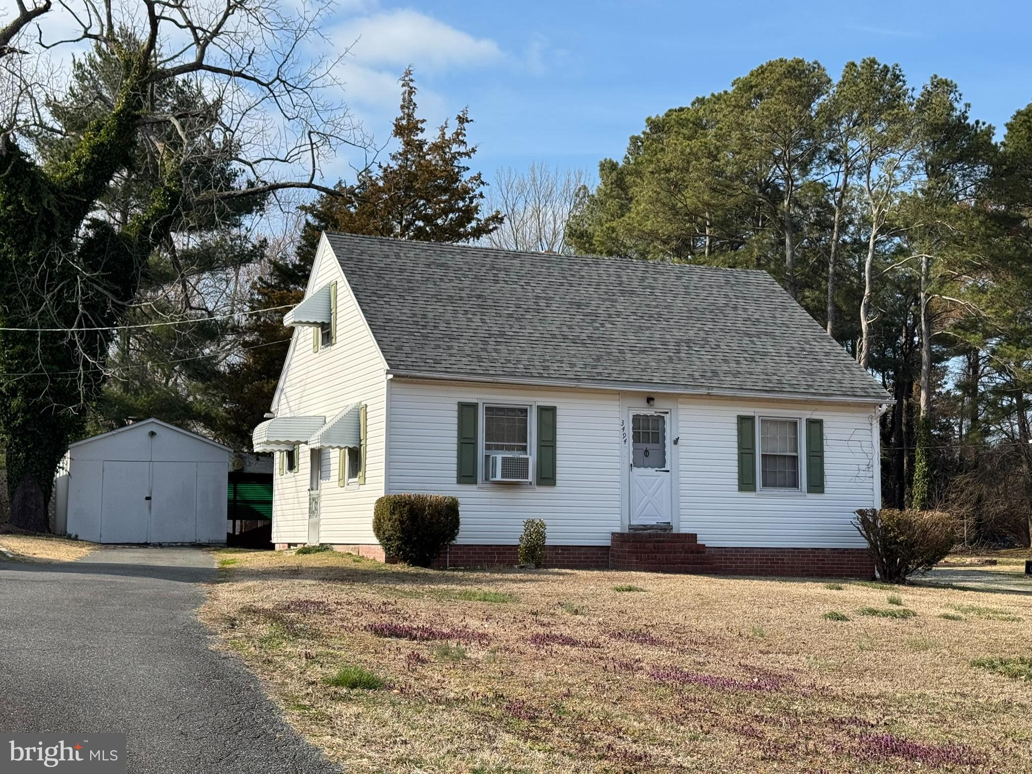 3494 Allen Road Eden, MD 21822 - Photo 1 of 38 a view of a house with a yard and garage