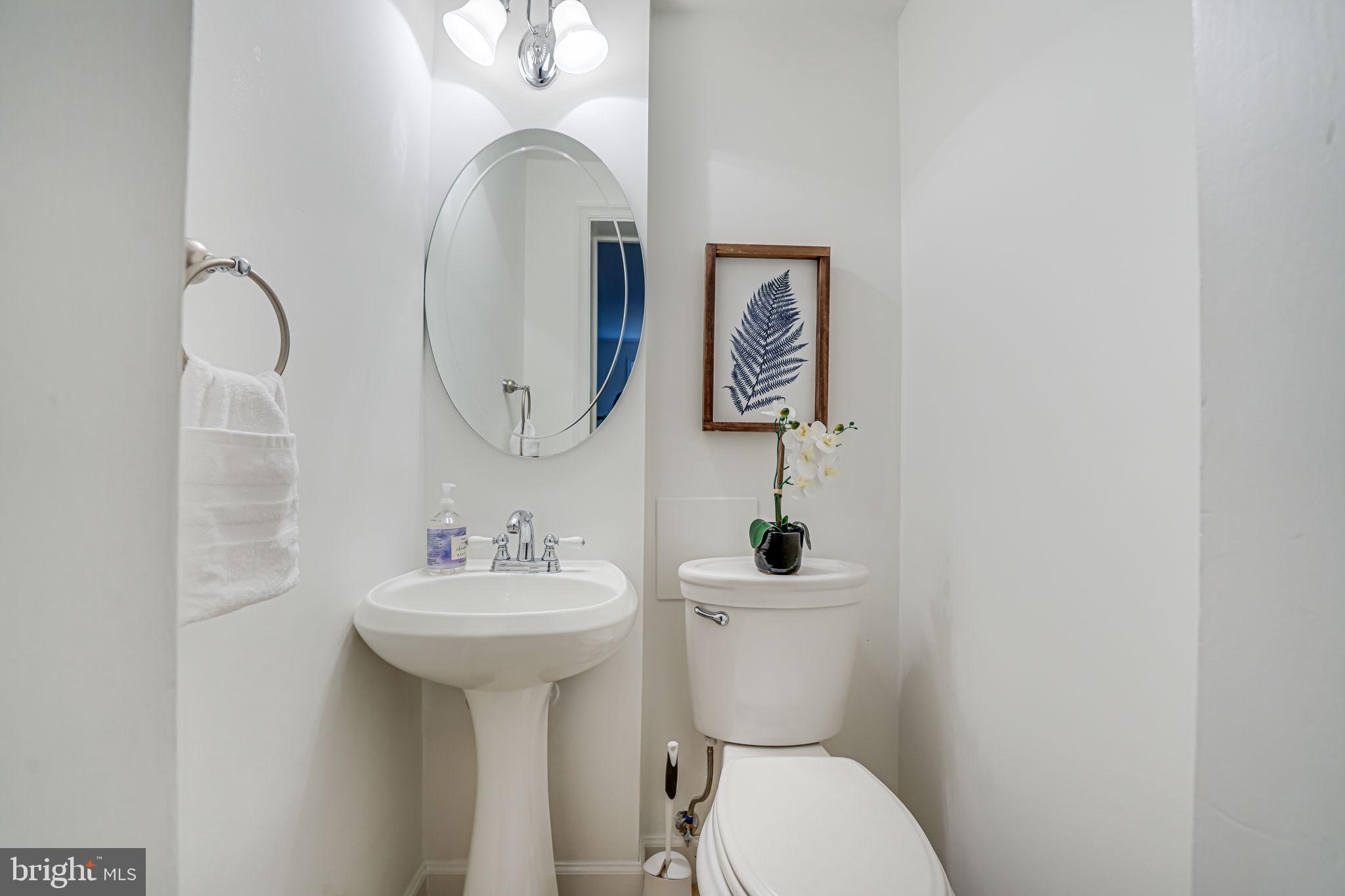 1320 27th Street Northwest Washington, DC 20007 - Photo 8 of 33 First Floor Half Bath