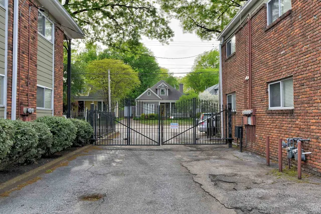 a car parked on the side of the road