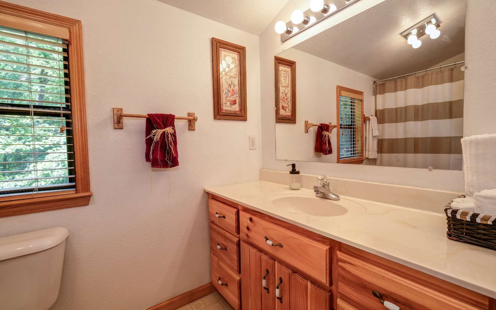 628 Sandy Gap Road Murphy, NC 28906 - Photo 40 of 58 a bathroom with a sink and a mirror