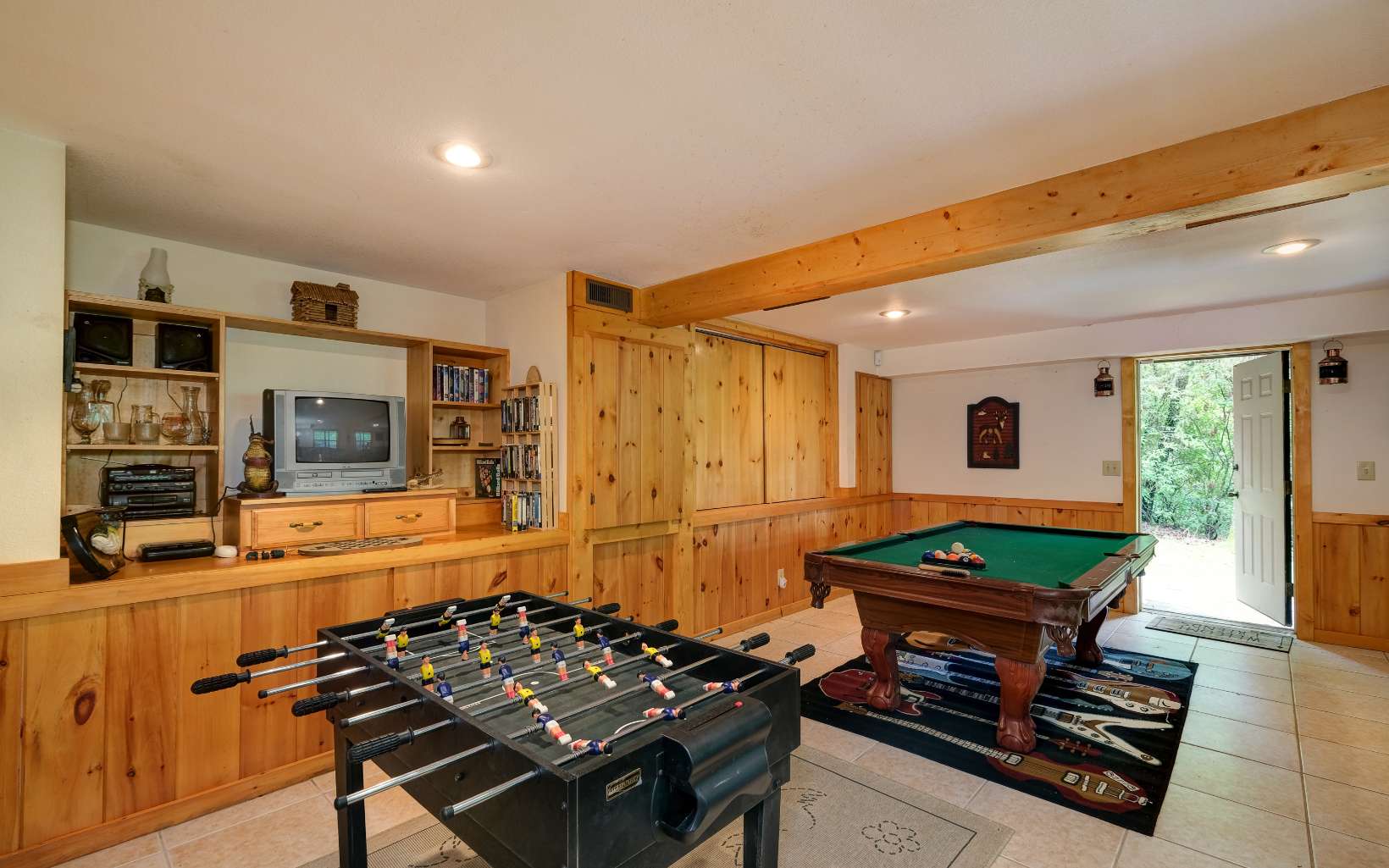 628 Sandy Gap Road Murphy, NC 28906 - Photo 48 of 58 a backyard of a house with barbeque oven table and chairs