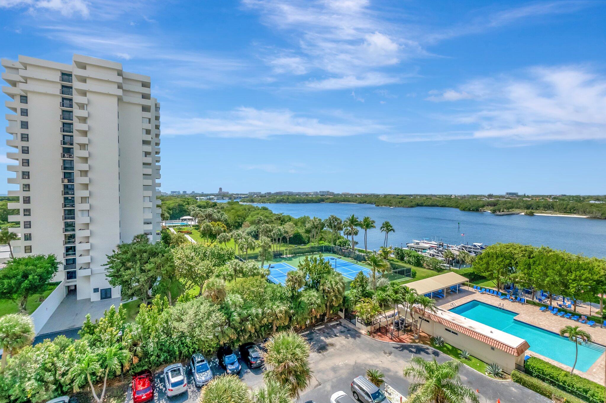 2121 North Ocean Boulevard, Unit 801W Boca Raton, FL 33431 - Photo 3 of 30 View from Balcony