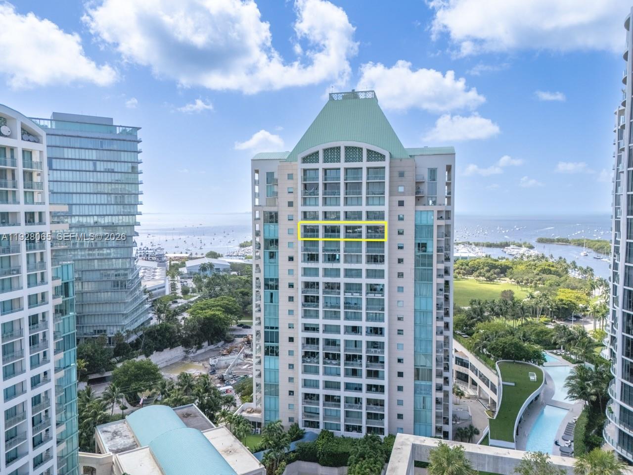 3400 Southwest 27th Avenue, Unit 1805 Miami, FL 33133 - Photo 24 of 28 a front view of a building