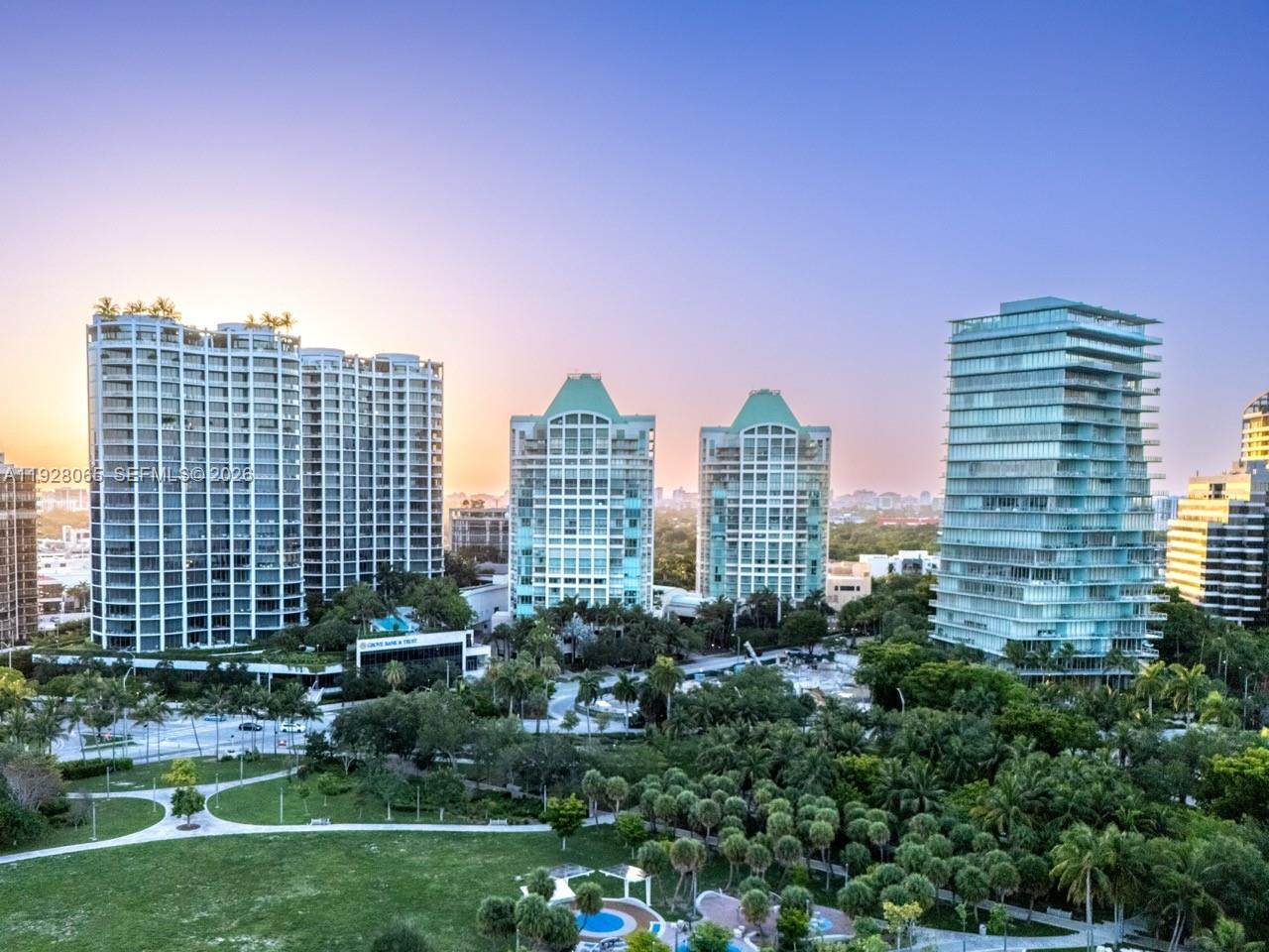 3400 Southwest 27th Avenue, Unit 1805 Miami, FL 33133 - Photo 27 of 28 a view of a city with tall buildings in the background