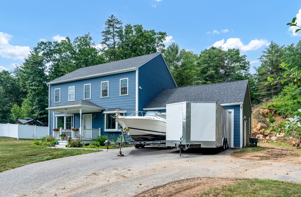 170 Shea Road West Brookfield, MA 01585 - Photo 11 of 30 a view of a house with a yard and large tree