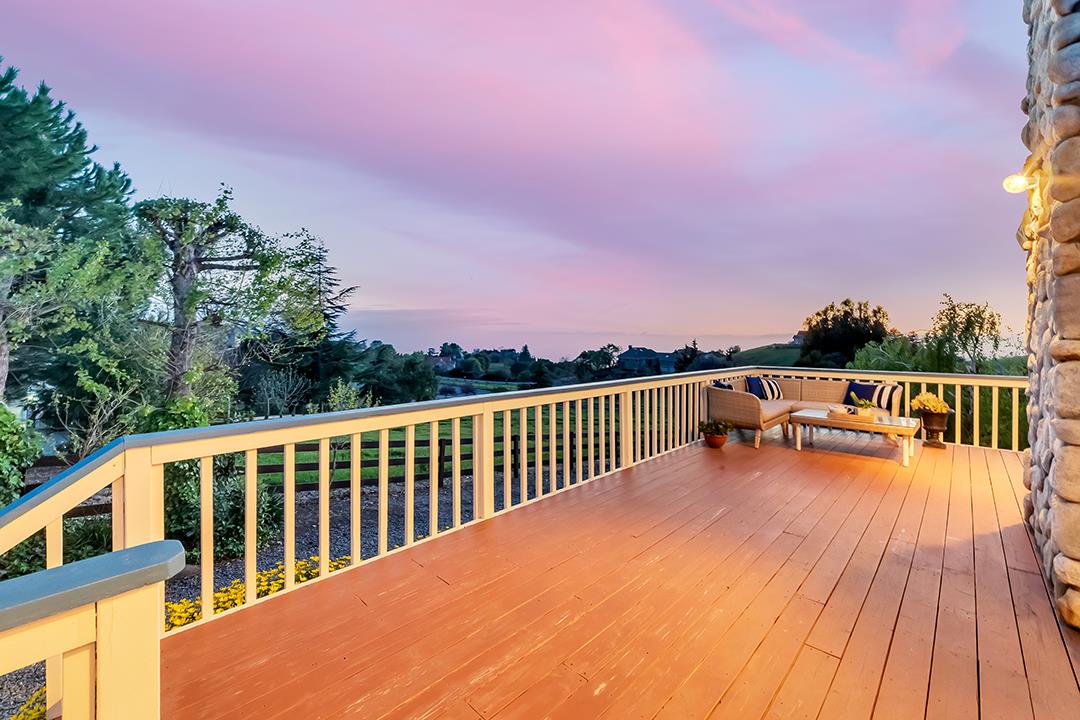 3130 Springview Lane San Jose, CA 95140 - Photo 33 of 47 a balcony with wooden floor and fence