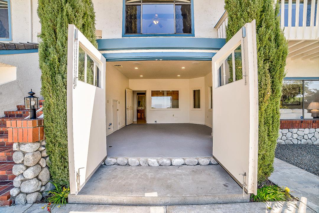3130 Springview Lane San Jose, CA 95140 - Photo 34 of 47 a view of a hallway with brick walls