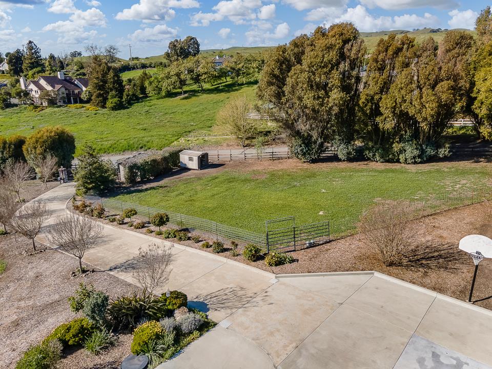 3130 Springview Lane San Jose, CA 95140 - Photo 37 of 47 a view of a garden with an ocean