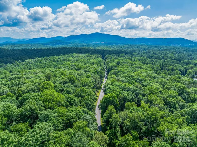 a view of a city and mountains