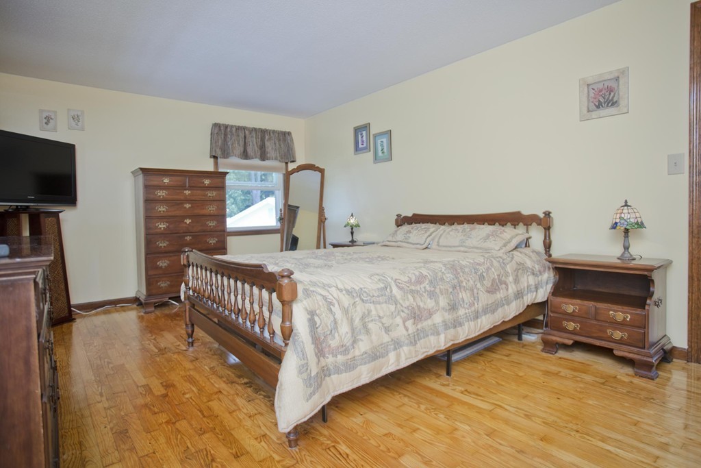97 Calley Street Springfield, MA 01129 - Photo 23 of 30 a bedroom with a bed a flat screen tv and dresser