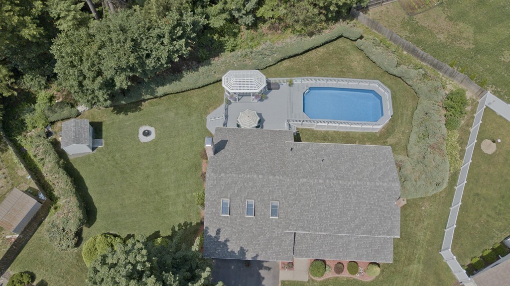 97 Calley Street Springfield, MA 01129 - Photo 30 of 30 an aerial view of a house with a yard