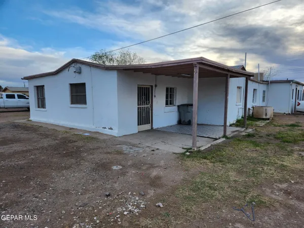 a house with a outdoor space