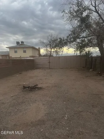a view of a house with a ocean view