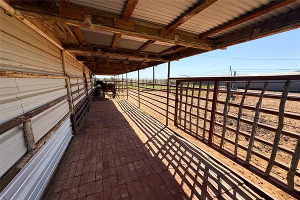 a water heater on a wooden deck