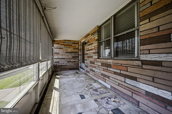 a view of a balcony