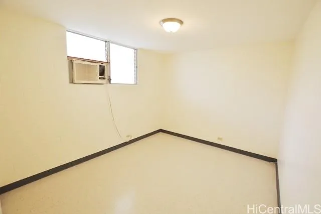 a view of a big room with wooden floor