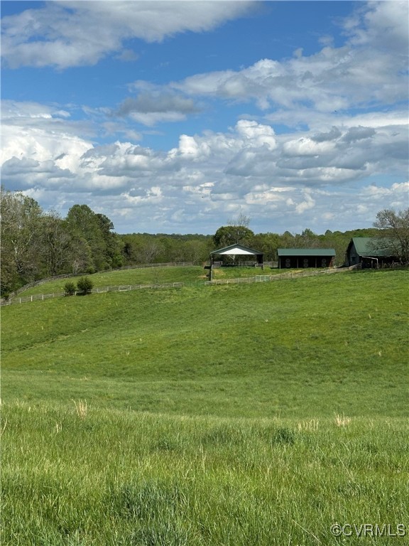 860 Allens Lake Road Dillwyn, VA 23936 - Photo 45 of 47 View of yard featuring a carport and a rural view